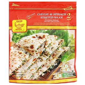 Deep - Cheese & Spinach Stuffed Naan 2pcs