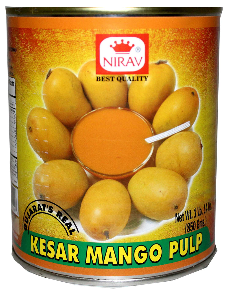 Nirav - Kesar Mango Pulp 850g